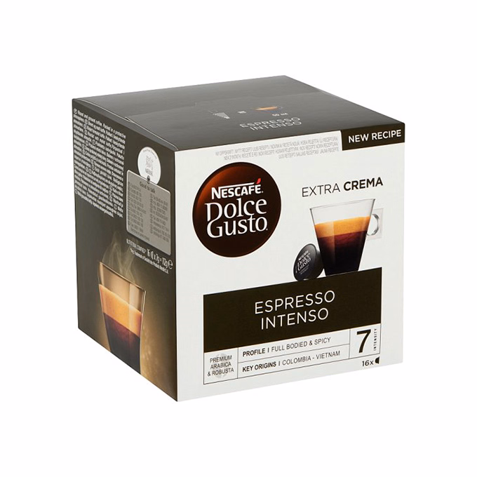 Kávékapszula NESCAFE Dolce Gusto Espresso Intenso 16db