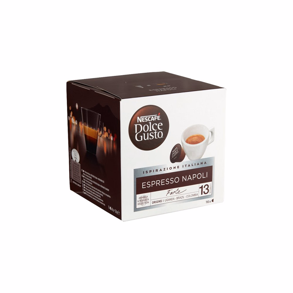 Kávékapszula NESCAFÉ Dolce Gusto Espresso Napoli 16 kapszula/doboz