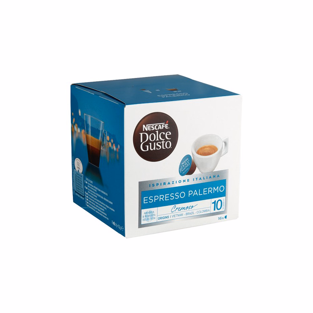 Kávékapszula NESCAFÉ Dolce Gusto Espresso Palermo 16 kapszula/doboz