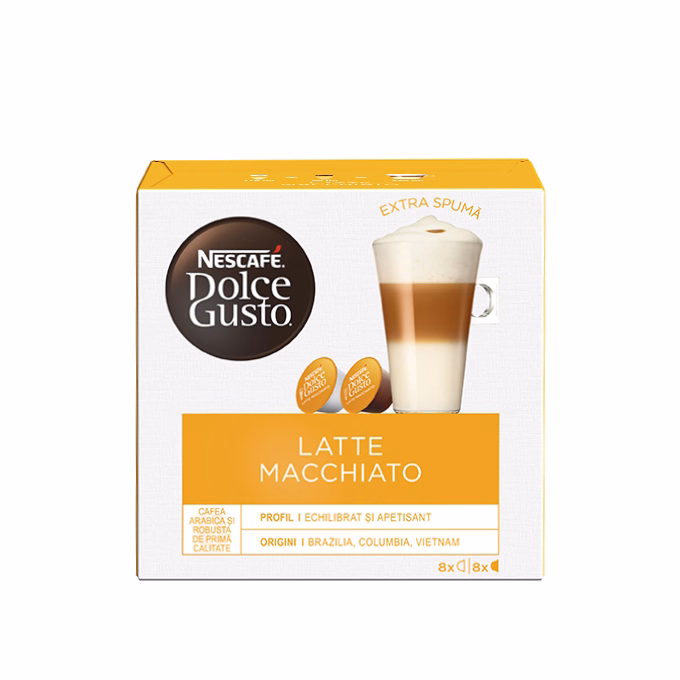 Kávékapszula NESCAFE Dolce Gusto Latte Macchiato 2x8 db