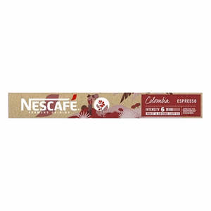 Kávékapszula NESCAFE Farmers origins Colombia Espresso intenity6 10 kapszula/doboz