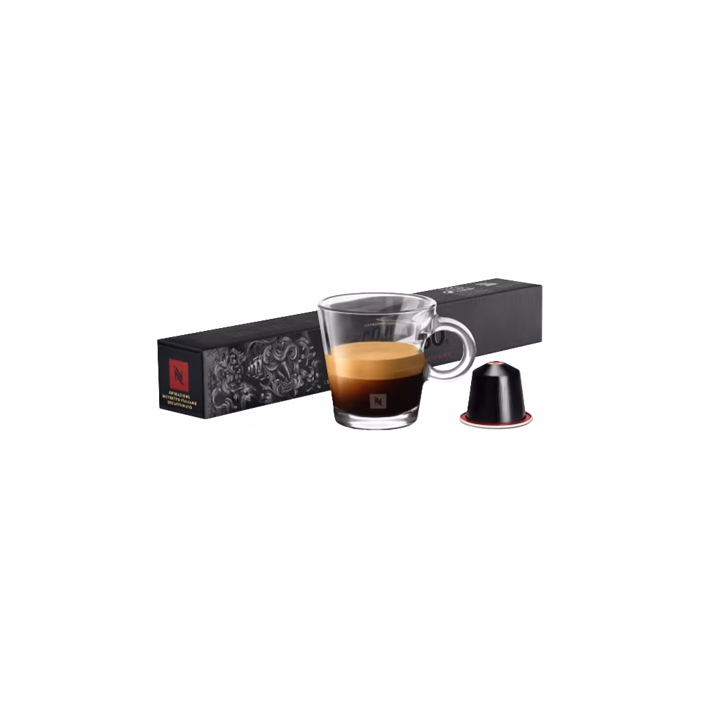 Kávékapszula NESPRESSO Original Inspirazione Italiana Ristretto Decaffeinato koffeinmentes 10 darabos