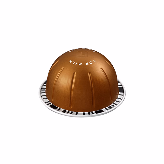 Kávékapszula NESPRESSO Vertuo Barista Creations Bianco Forte 10 darabos