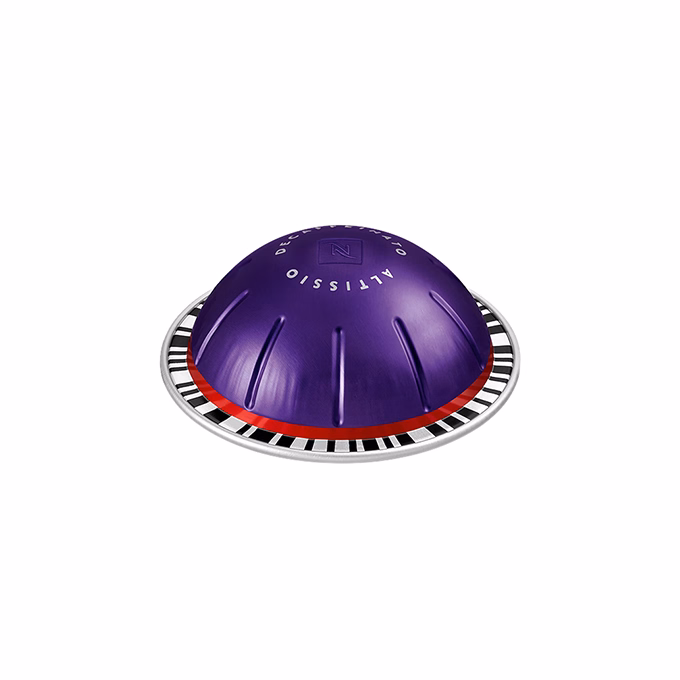 Kávékapszula NESPRESSO Vertuo Espresso Altissio Decaffeinato koffeinmentes 10 darabos
