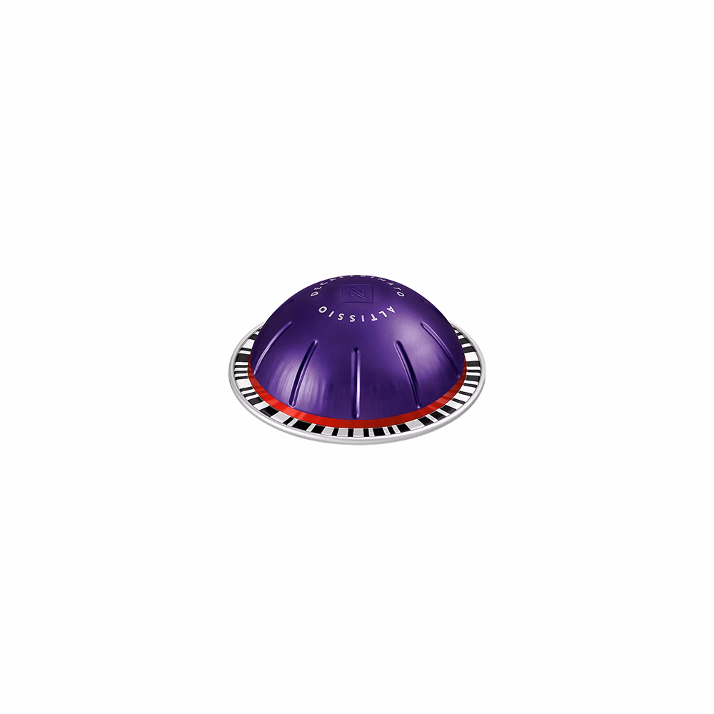Kávékapszula NESPRESSO Vertuo Espresso Altissio Decaffeinato koffeinmentes 10 darabos