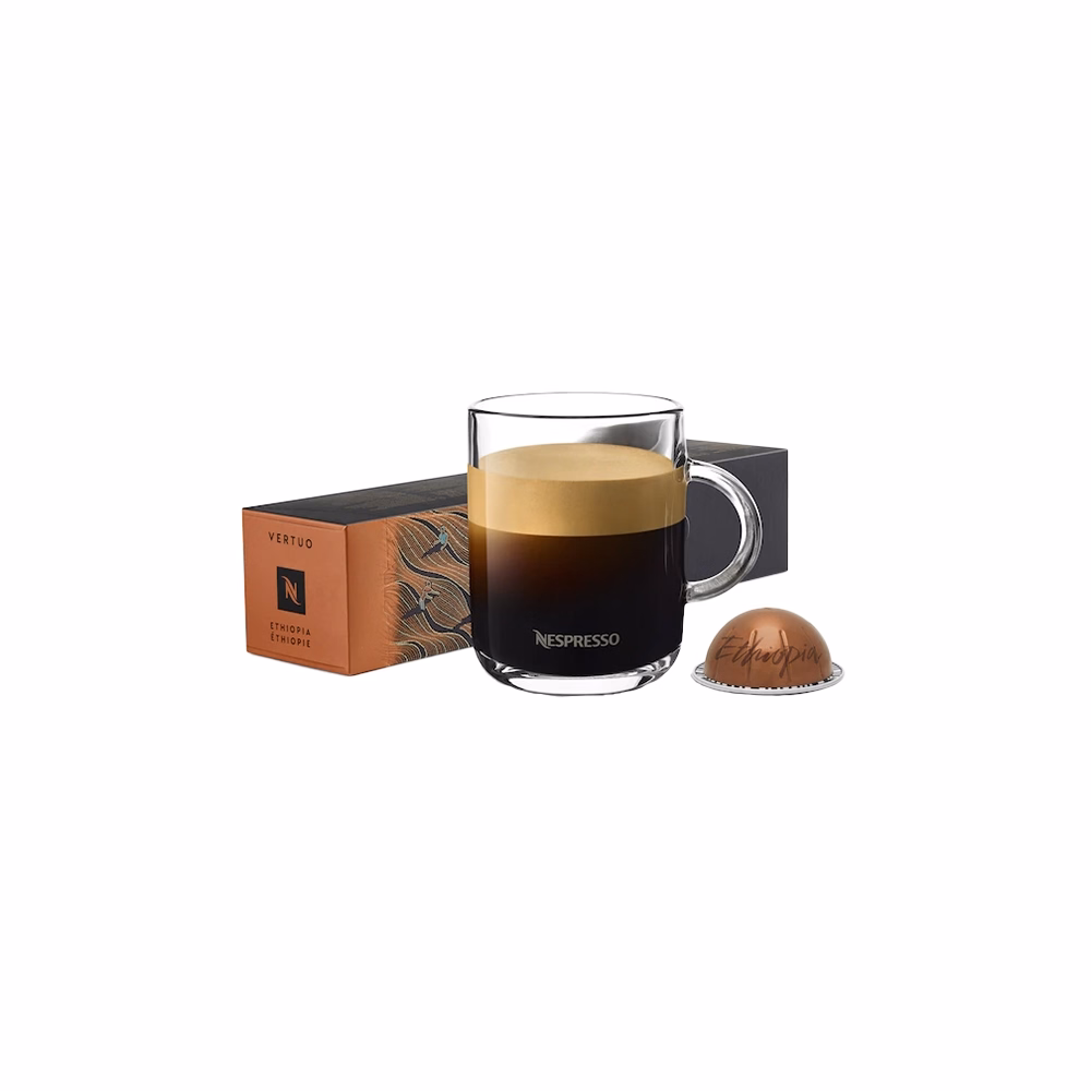 Kávékapszula NESPRESSO Vertuo Master Origins Ethiopia 10 darabos Kávékapszula NESPRESSO Vertuo Master Origins Ethiopia 10 darabos