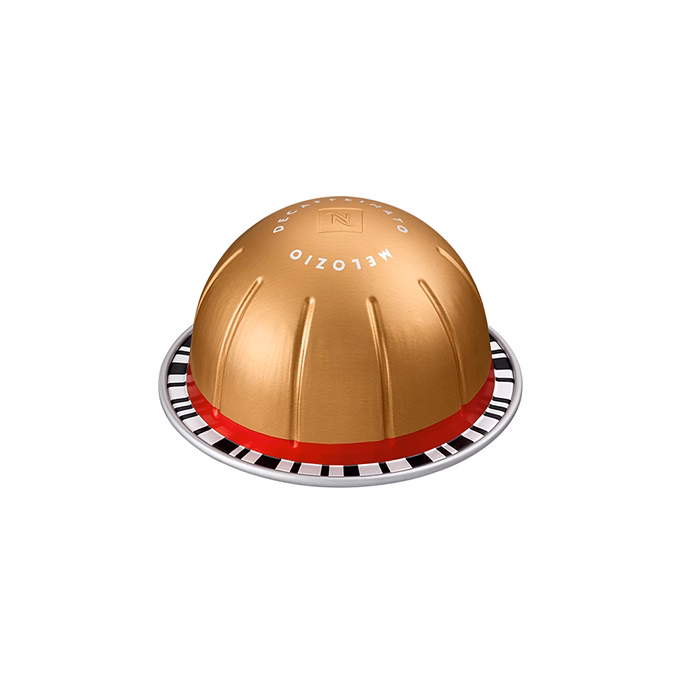Kávékapszula NESPRESSO Vertuo Melozio Decaffeinato koffeinmentes 10 darabos