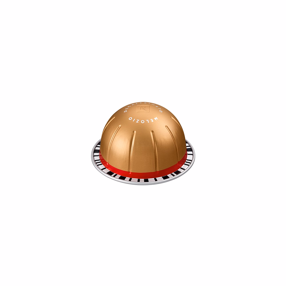 Kávékapszula NESPRESSO Vertuo Melozio Decaffeinato koffeinmentes 10 darabos