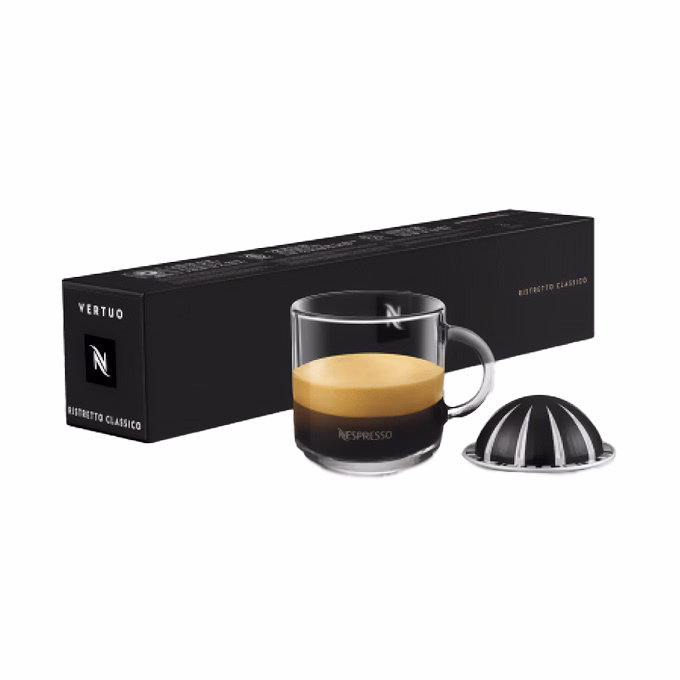 Kávékapszula NESPRESSO Vertuo Ristretto Classico 10 darabos