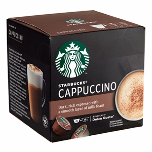 Kávékapszula STARBUCKS by Nescafé Dolce Gusto Cappuccino 2x6 kapszula/doboz