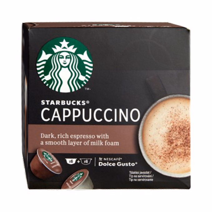 Kávékapszula STARBUCKS by Nescafé Dolce Gusto Cappuccino 2x6 kapszula/doboz