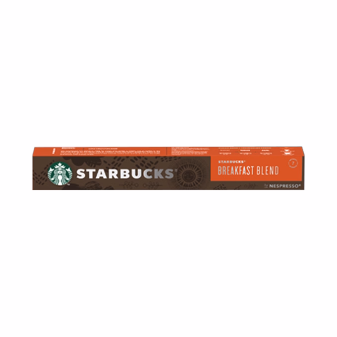 Kávékapszula STARBUCKS by Nespresso Breakfast Blend 10 kapszula/doboz