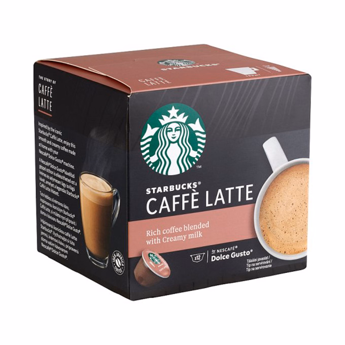 Kávékapszula STARBUCKS by Nespresso Caffé Latte 12 kapszula/doboz