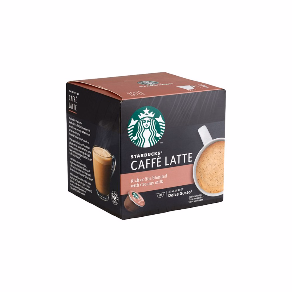 Kávékapszula STARBUCKS by Nespresso Caffé Latte 12 kapszula/doboz