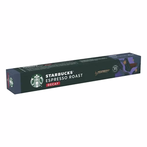 Kávékapszula STARBUCKS by Nespresso Espresso Roast koffeinmentes 10 kapszula/doboz