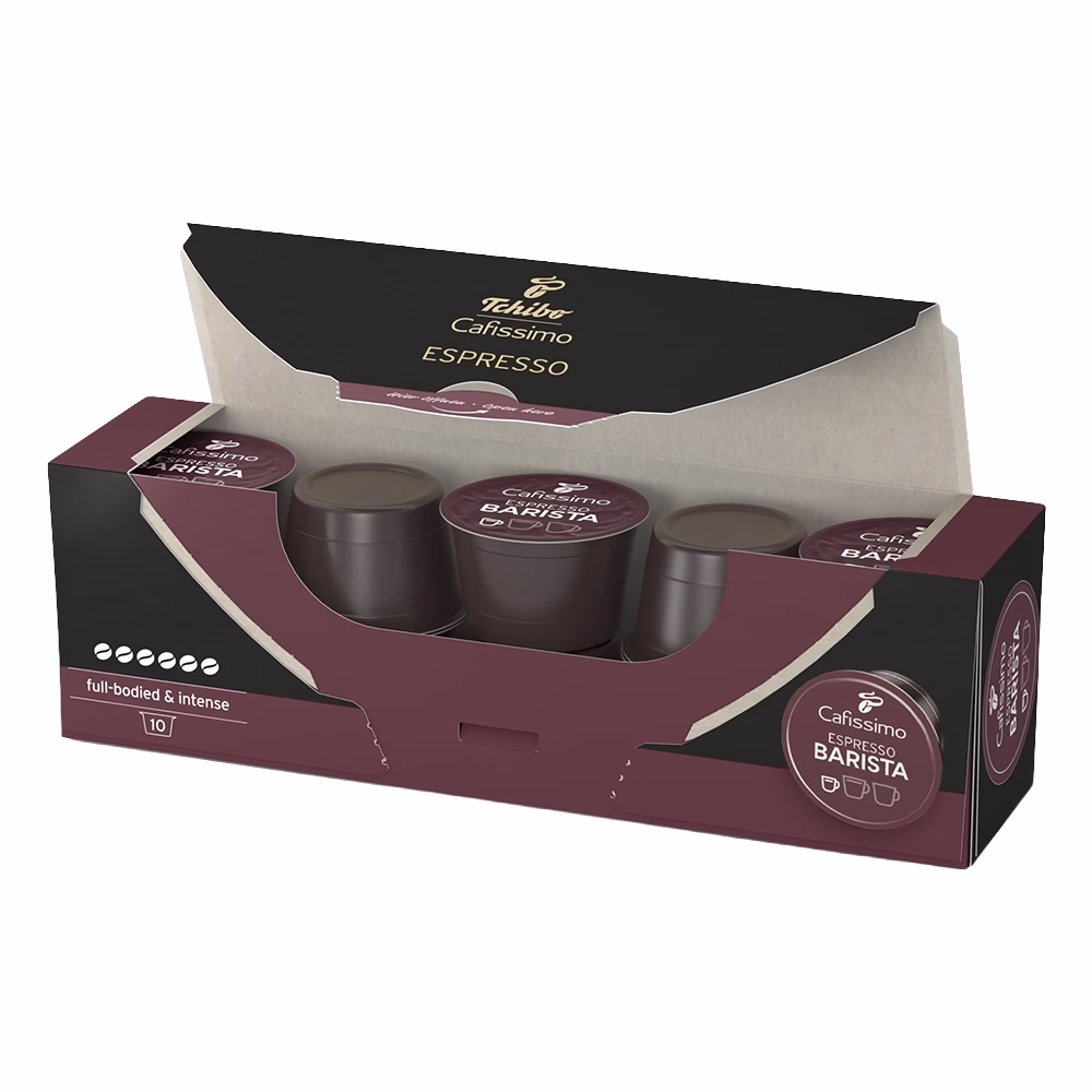 Kávékapszula TCHIBO Cafissimo Barista Espresso 10 kapszula/doboz