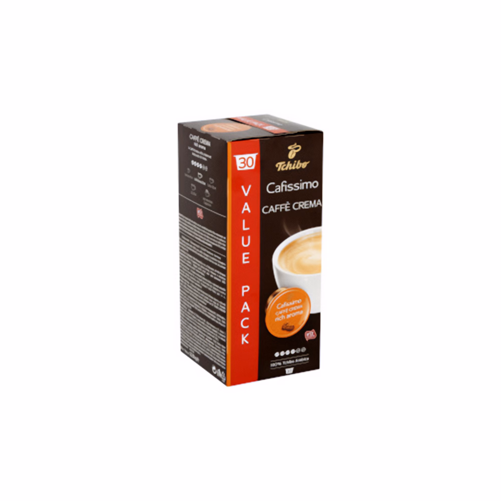 Kávékapszula TCHIBO Cafissimo Caffé Crema Rich Aroma 30 kapszula/doboz