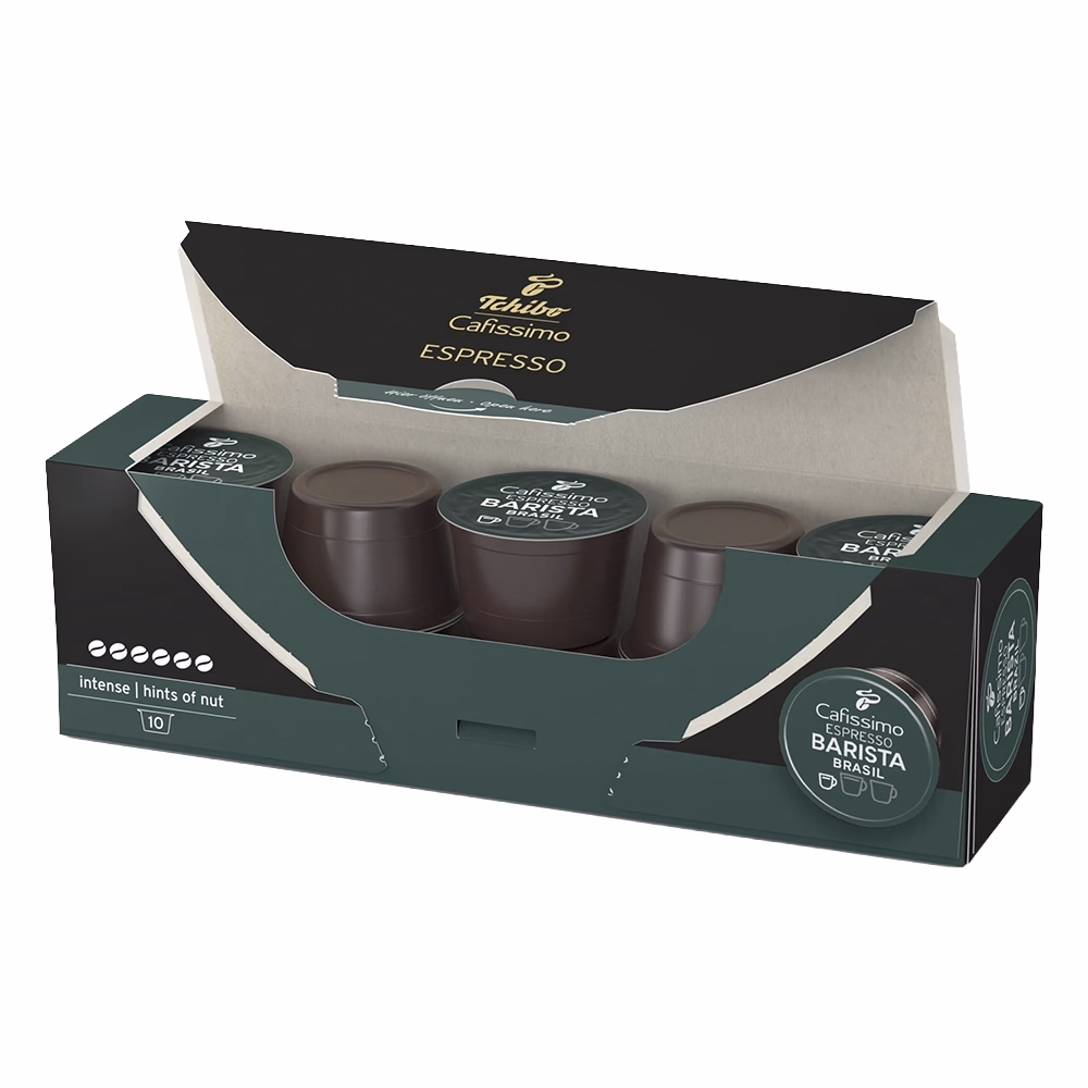 Kávékapszula TCHIBO Cafissimo Espresso Barista Brazil 10 kapszula/doboz