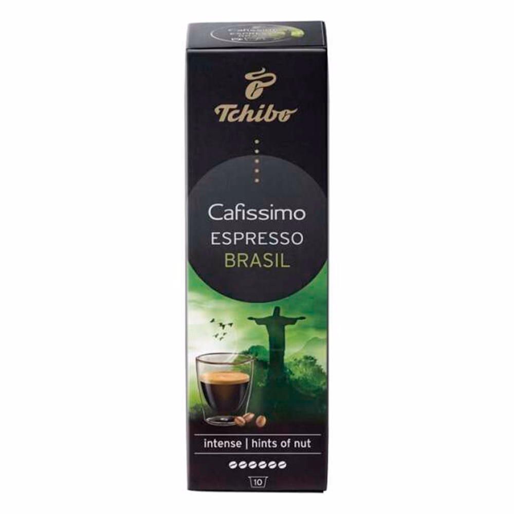 Kávékapszula TCHIBO Cafissimo Espresso Barista Brazil 10 kapszula/doboz