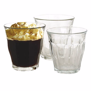 Kávés pohár készlet RETRO üveg 240 ml 6 darabos