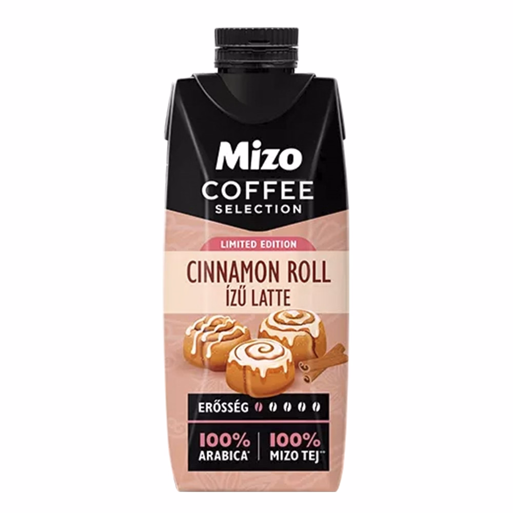 Kávés tej MIZO Coffe Selection Cinnamon roll UHT 0,25L