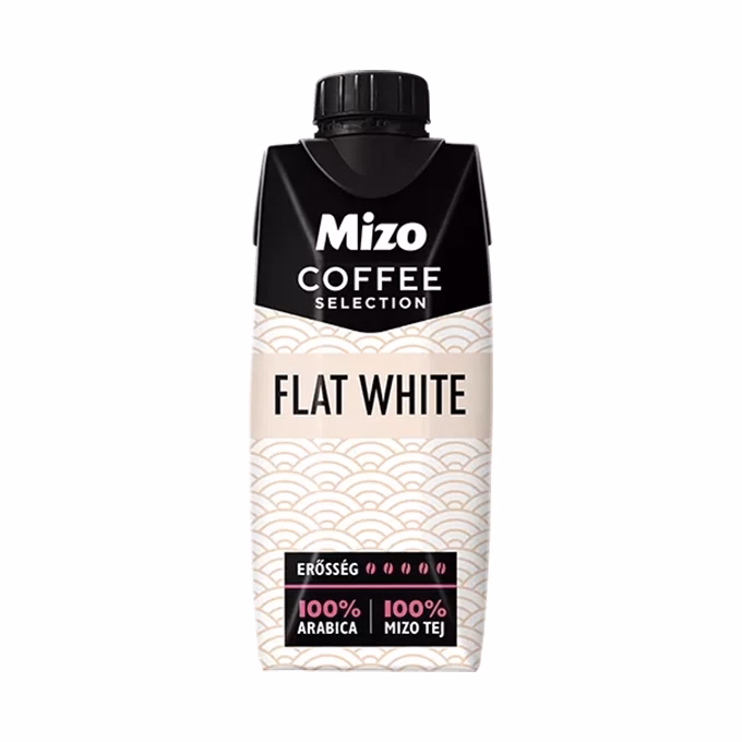 Kávés tej MIZO Coffe Selection Flat White UHT 0,25L