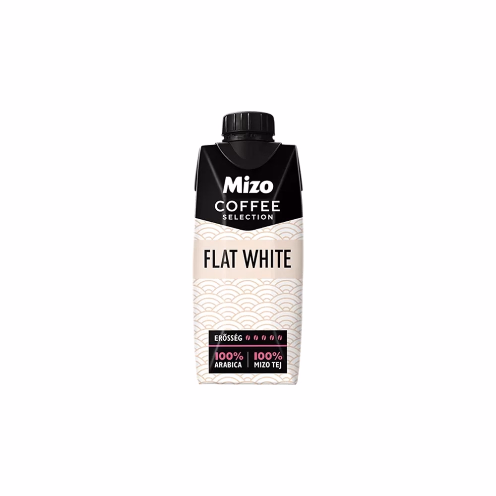 Kávés tej MIZO Coffe Selection Flat White UHT 0,25L