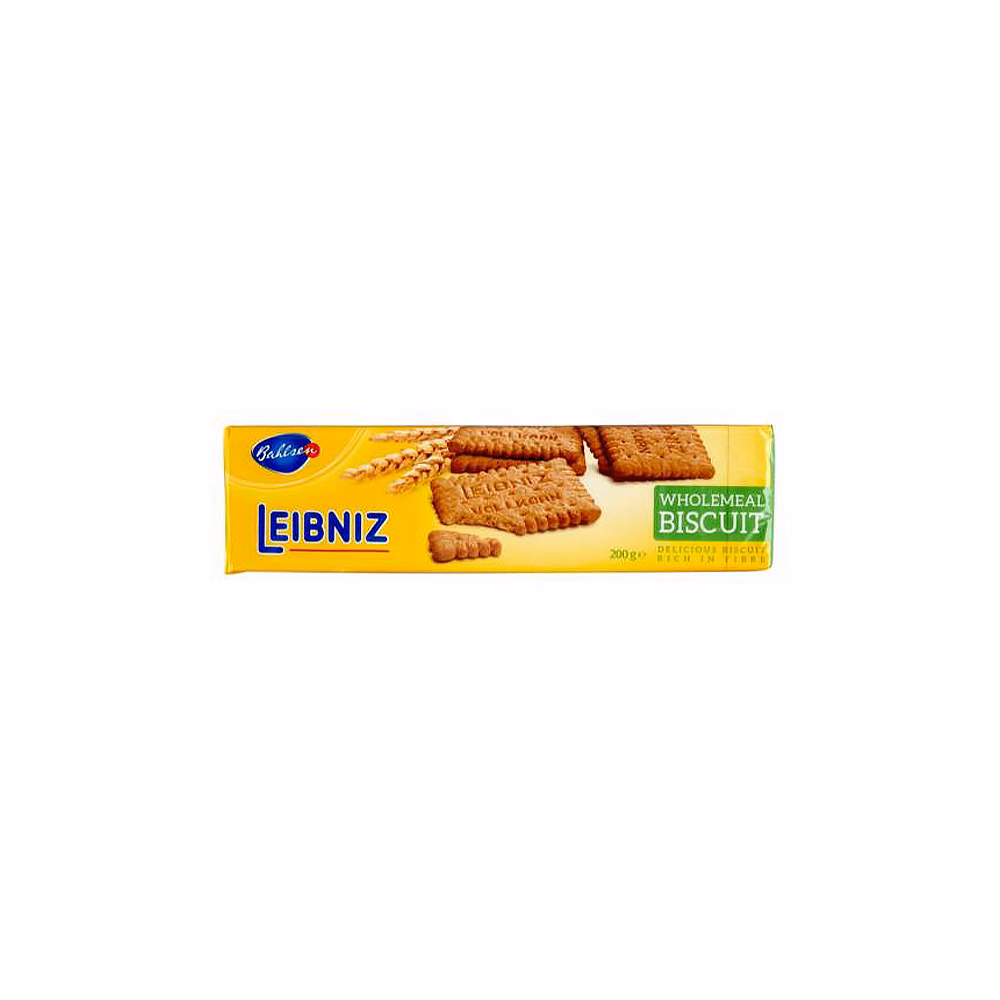 Keksz BAHLSEN Leibniz Vollkorn teljes kiörlésű 200 g