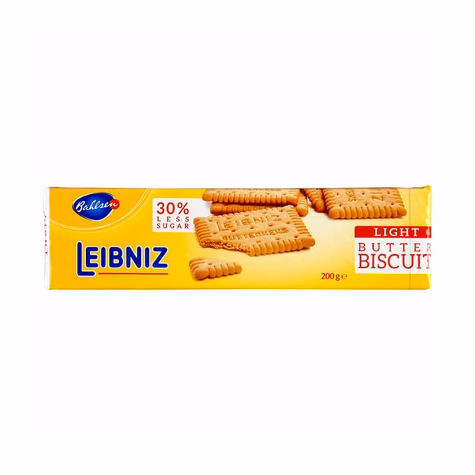 Keksz BAHLSEN Leibniz light vajas 200 g