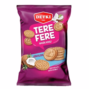 Keksz DETKI Tere-Fere kókuszos 180 g