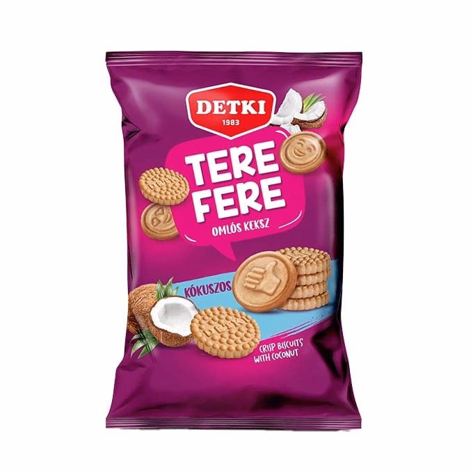 Keksz DETKI Tere-Fere kókuszos 180 g