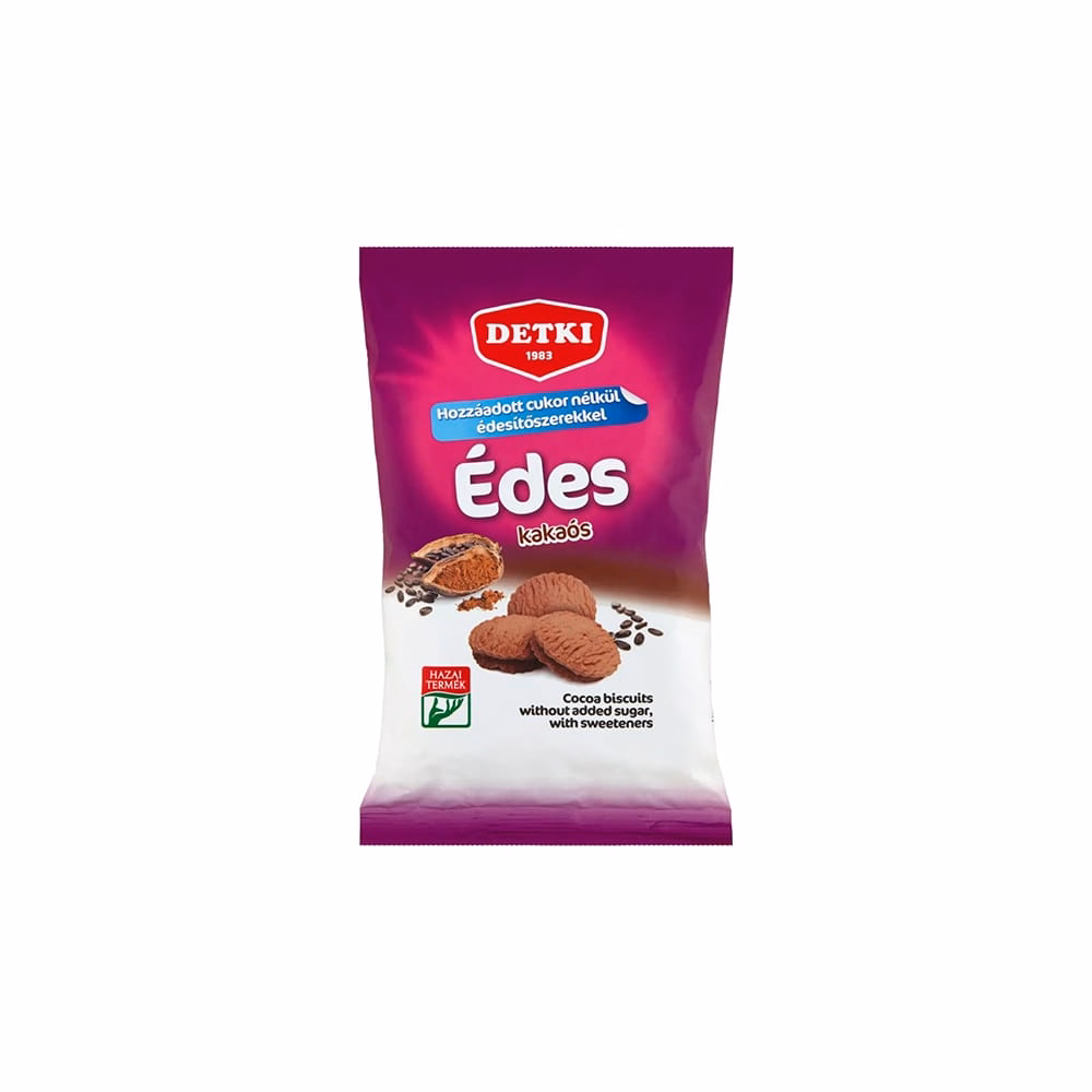 Keksz DETKI Vital Édes hozzáadott cukor nélkül kakaós 180 g