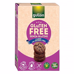 Keksz GULLON Choco Chips gluténmentes 200 g Keksz GULLON Choco Chips gluténmentes 200 g