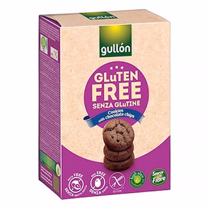 Keksz GULLON Choco Chips gluténmentes 200 g Keksz GULLON Choco Chips gluténmentes 200 g