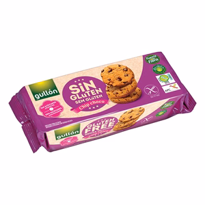 Keksz GULLON Choco Chips gluténmentes és cukormentes 130 g