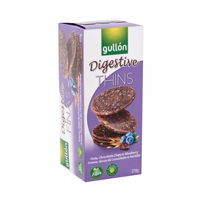 Keksz GULLON Digestive áfonyás 270 g