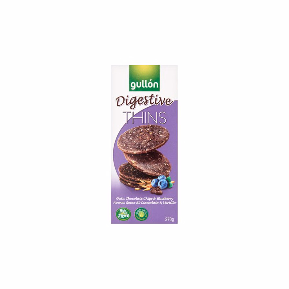 Keksz GULLON Digestive áfonyás 270 g