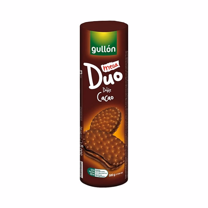 Keksz GULLON Mega Duo duplacsokis 500 g