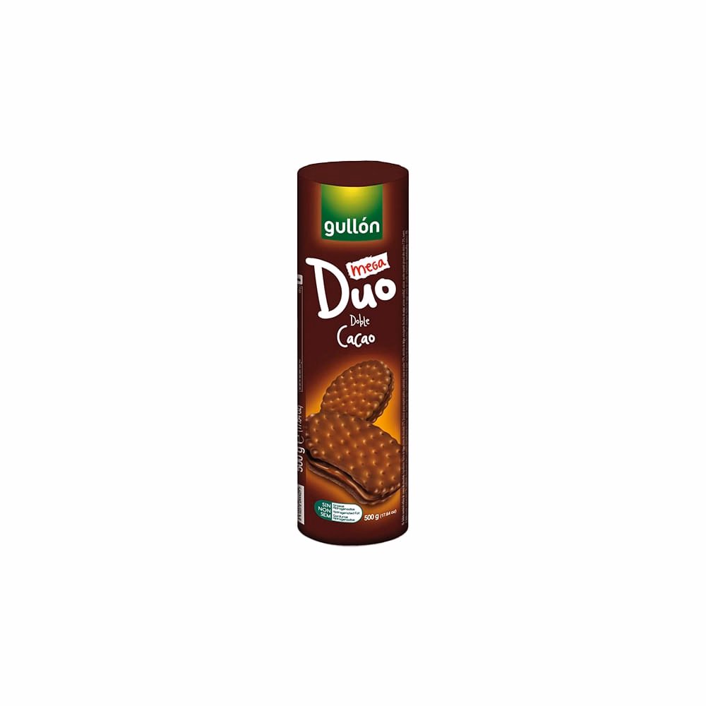 Keksz GULLON Mega Duo duplacsokis 500 g