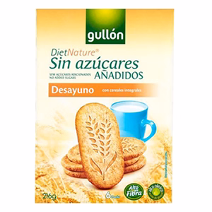 Keksz GULLON több gabonás cukormentes 216 g