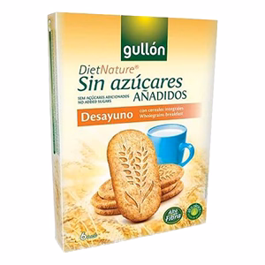 Keksz GULLON több gabonás cukormentes 216 g