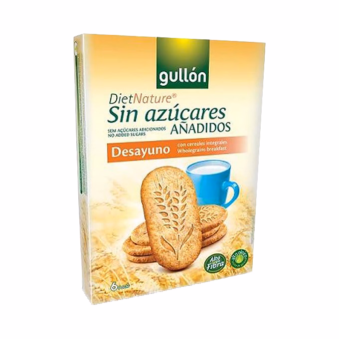Keksz GULLON több gabonás cukormentes 216 g