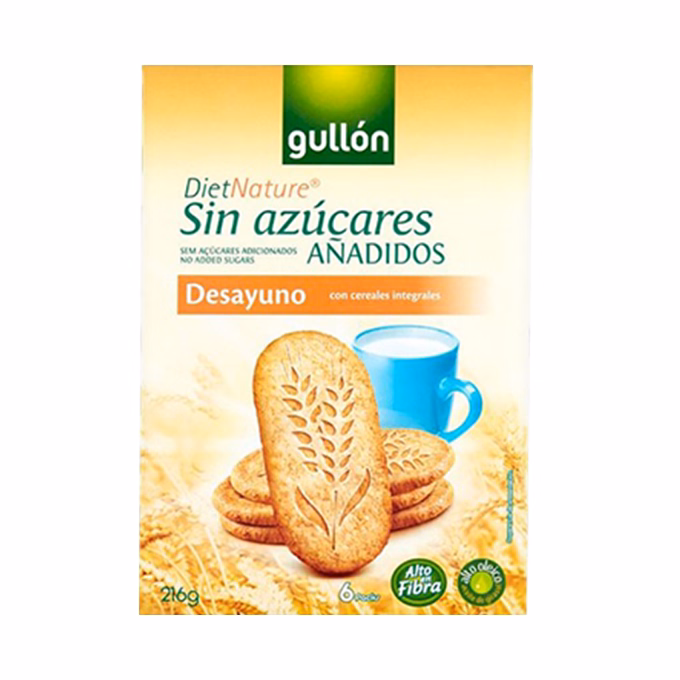 Keksz GULLON több gabonás cukormentes 216 g
