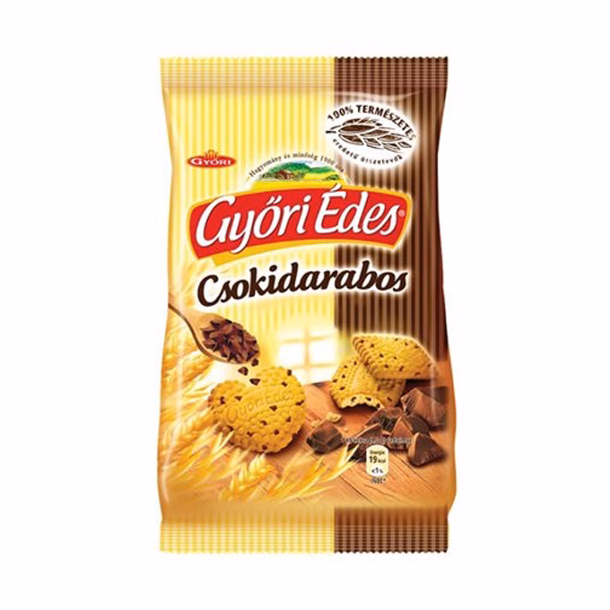 Keksz GYŐRI ÉDES csokidarabos 150 g