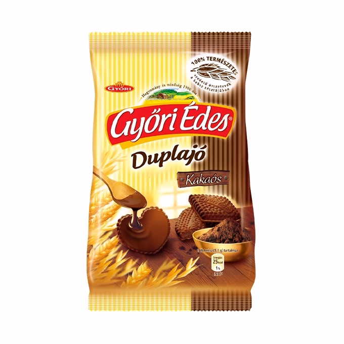 Keksz GYŐRI Édes Duplajó kakaós 150 g