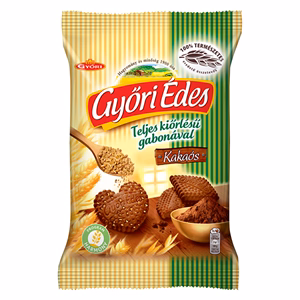 Keksz GYŐRI Édes teljes kiőrlésű kakaós 150 g
