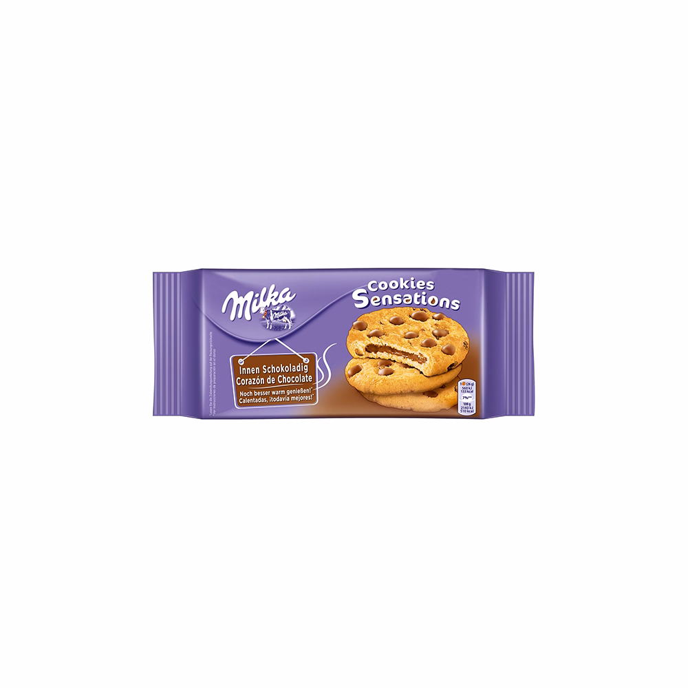 Keksz MILKA Cookie Sensation Choco inside 156 g