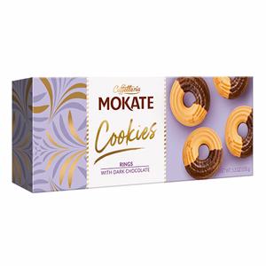 Keksz MOKATE csokoládés karika 150 g