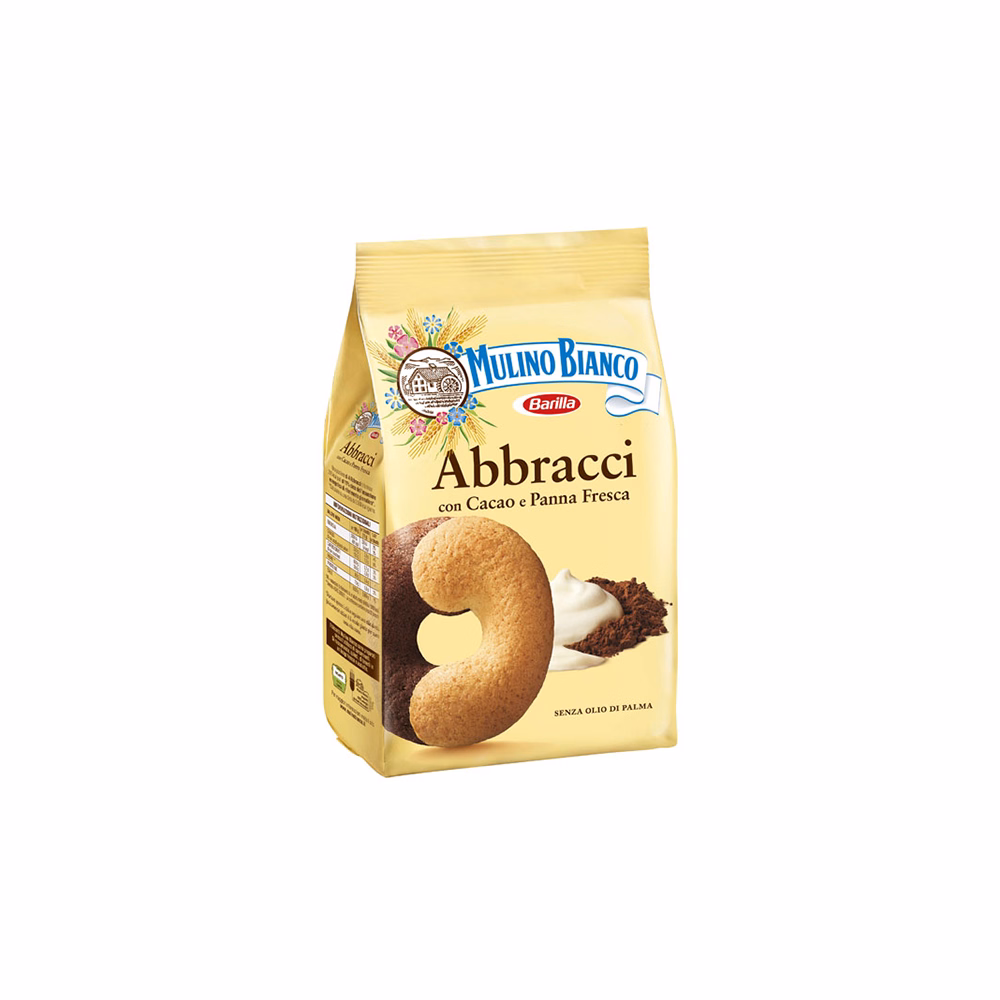 Keksz MULINO BIANCO abbracci krémes kakaós 350 g
