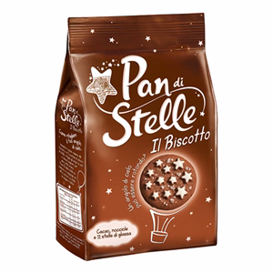 Keksz MULINO BIANCO pan di stelle kakaós 350 g